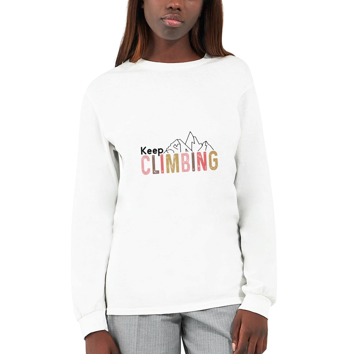 Keep Climbing - Classic Unisex Longsleeve T-shirtClassic fit

Size guide




 
S
M
L
XL
2XL
3XL
4XL
5XL


A) Length (cm)
71.1
73.7
76.2
78.7
81.3
83.8
86
89


B) Half Chest (cm)
45.7
50.8
55.9
61
66
71.1
76
81


C)Climbing - Classic Unisex Longsleeve