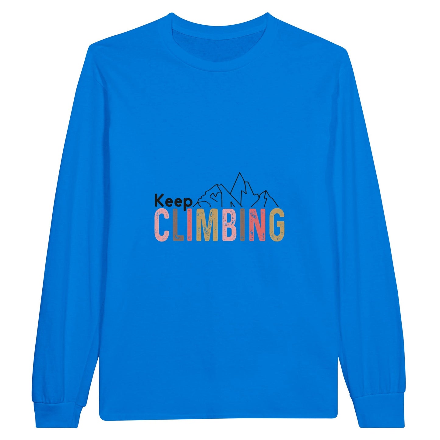 Keep Climbing - Classic Unisex Longsleeve T-shirtClassic fit

Size guide




 
S
M
L
XL
2XL
3XL
4XL
5XL


A) Length (cm)
71.1
73.7
76.2
78.7
81.3
83.8
86
89


B) Half Chest (cm)
45.7
50.8
55.9
61
66
71.1
76
81


C)Climbing - Classic Unisex Longsleeve