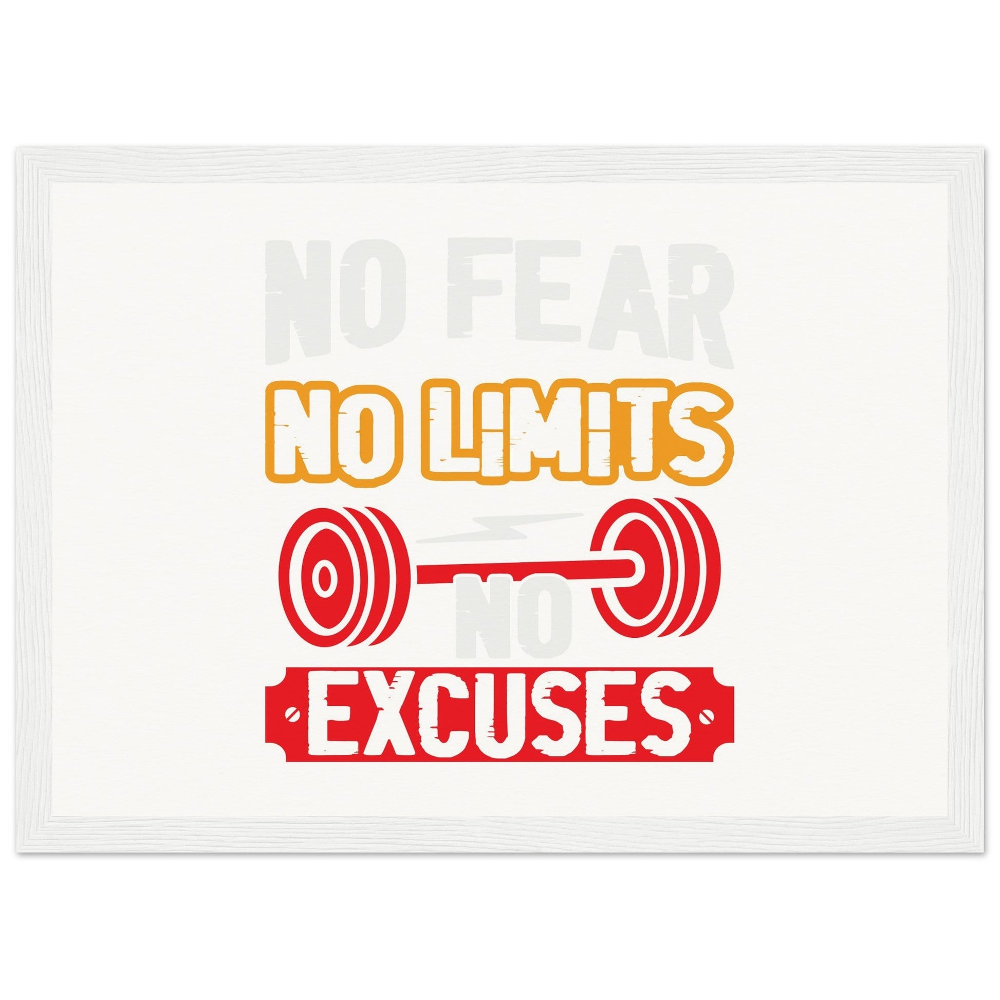 No Limits - Museum-Quality Matte Paper Wooden Framed PosterOur ready-to-hang wooden framed posters are sturdy, durable, and ready to hang instantly! The poster is made on our master's edition, archival museum-quality paper. Limits - Museum-Quality Matte Paper Wooden Framed Poster