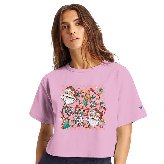 Women's Cropped Crewneck T-Shirt