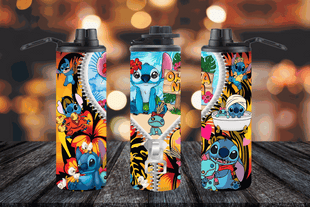 Stitch in Aloha #1 Custom tumbler, for any occasion.