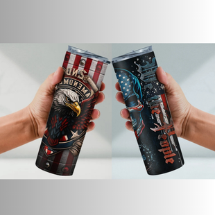 US-themed Custom Tumbler