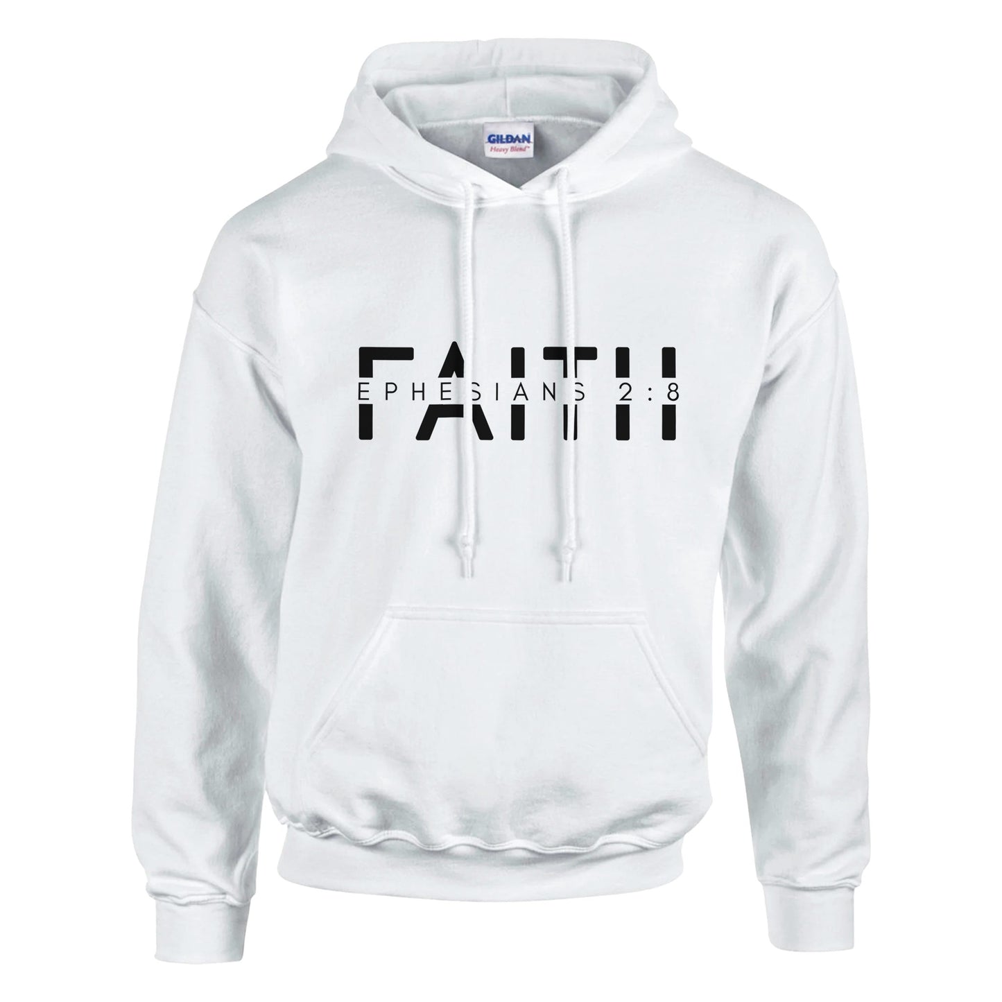 Ephesians Classic Unisex Pullover Hoodie | Gildan® 18500A heavy blend hoodie. Crafted from a soft blend of 50% cotton and 50% polyester.
Features a double-lined hood with matching drawstring.
The fabric's air jet yarn offEphesians Classic Unisex Pullover Hoodie