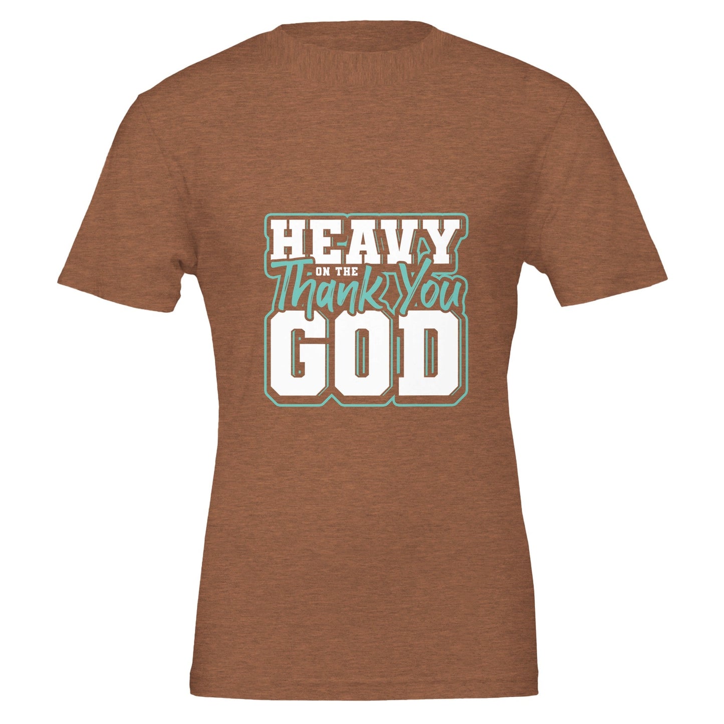 Thank You God - Premium Unisex Crewneck T-shirt | Bella + Canvas 3001This t-shirt is renowned for its soft feel and sturdy construction, ideal for DTG printing.

Made from 100% Airlume combed and ring-spun cotton, offering a premium, God - Premium Unisex Crewneck