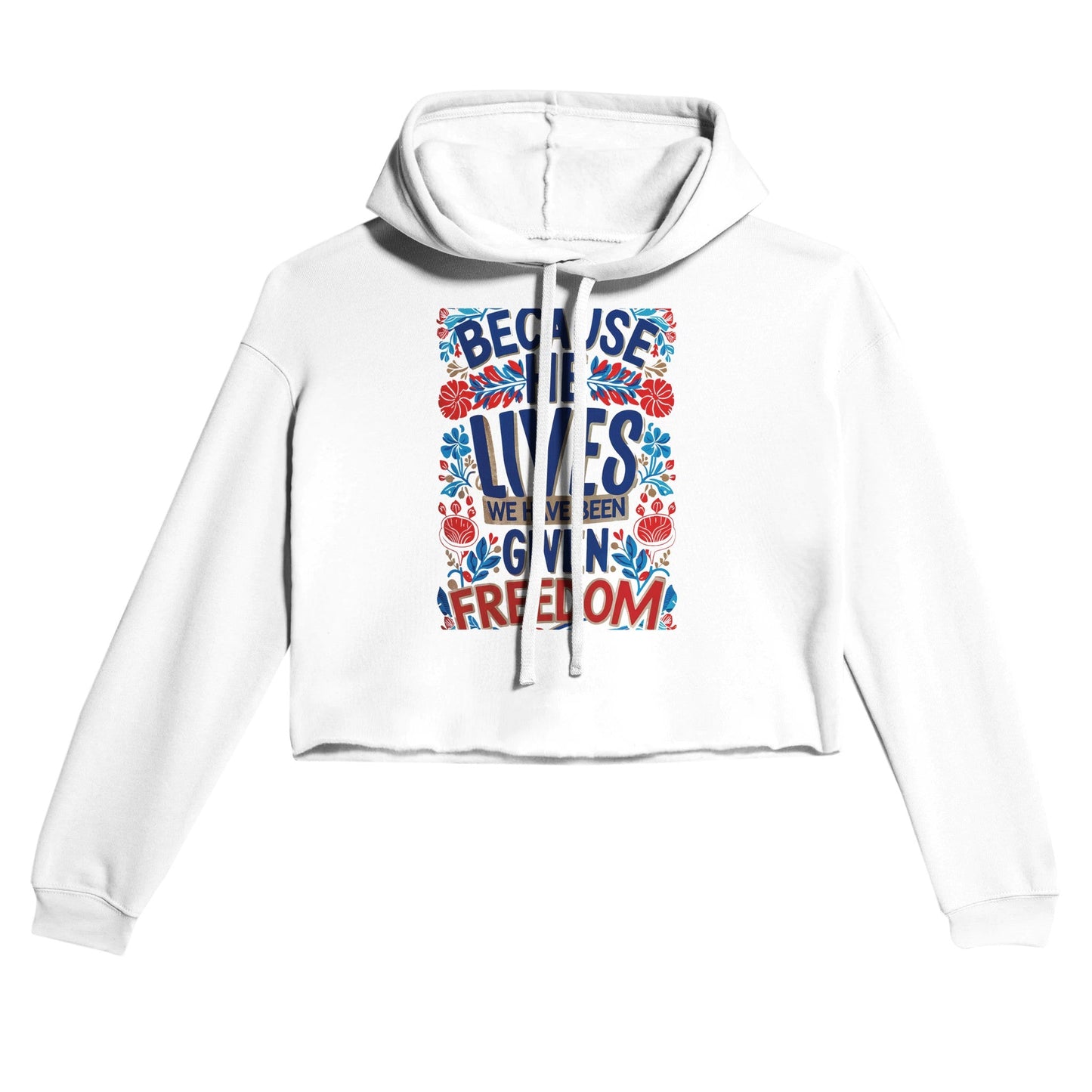 Women's Cropped Hoodie 