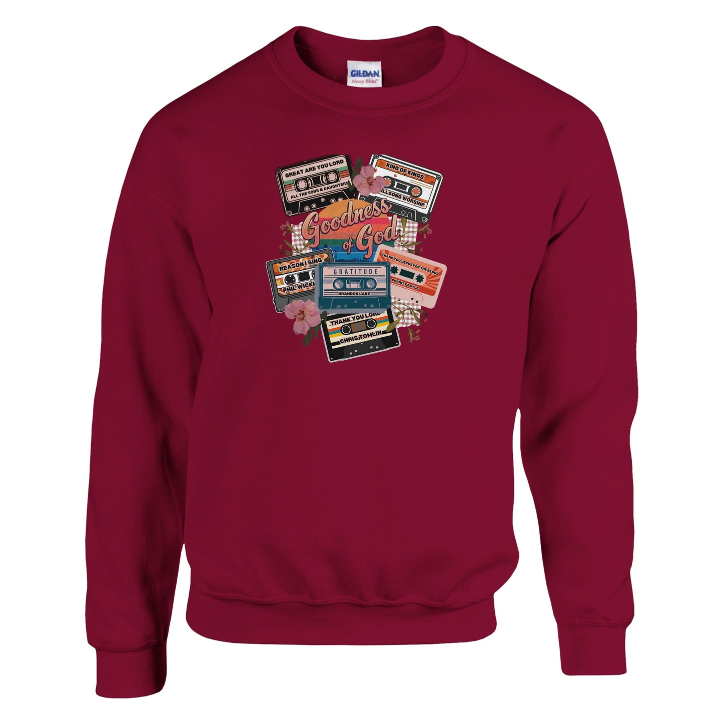 tape - Classic Unisex Crewneck Sweatshirt | Gildan® 18000A heavy blend sweatshirt. Crafted from a soft blend of 50% cotton and 50% polyester.
 Features air jet yarn for a softer feel and reduced pilling.
Double-needle stittape - Classic Unisex Crewneck Sweatshirt