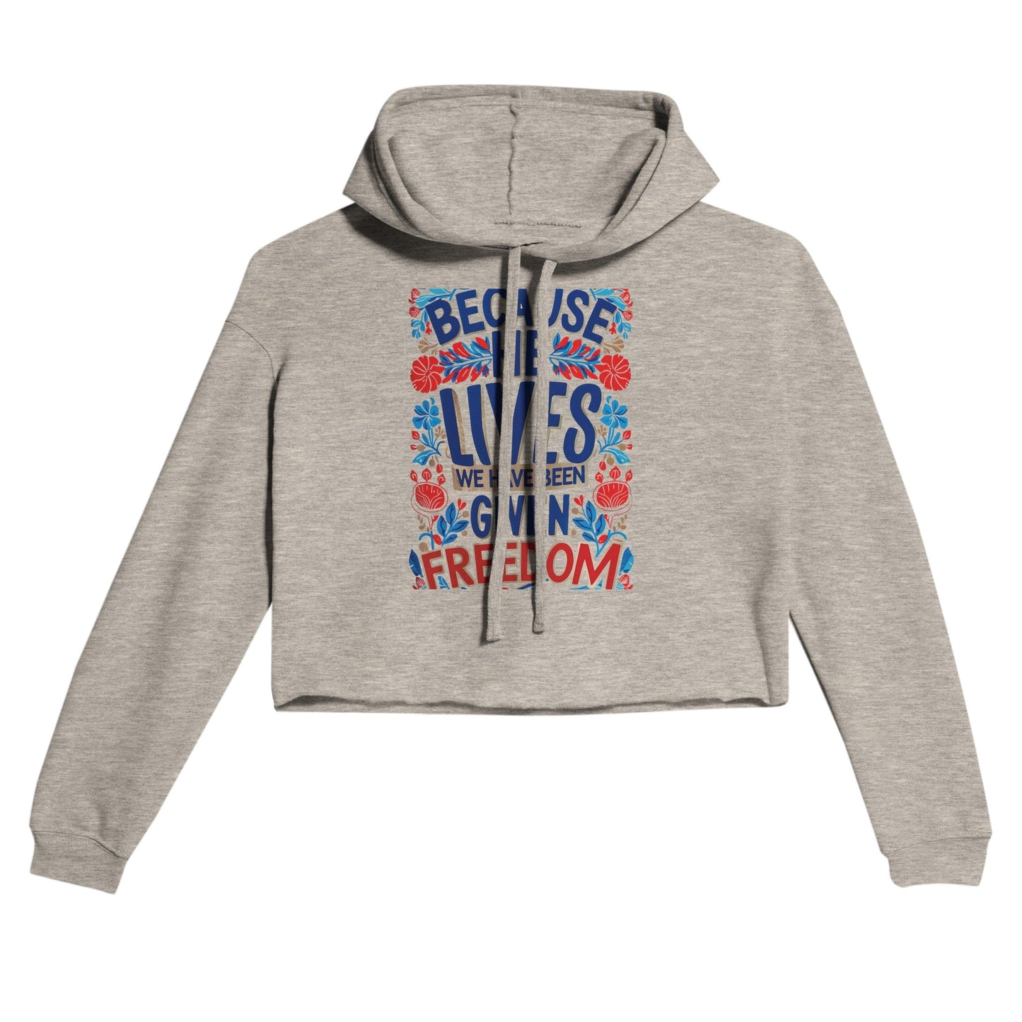 Women's Cropped Hoodie 