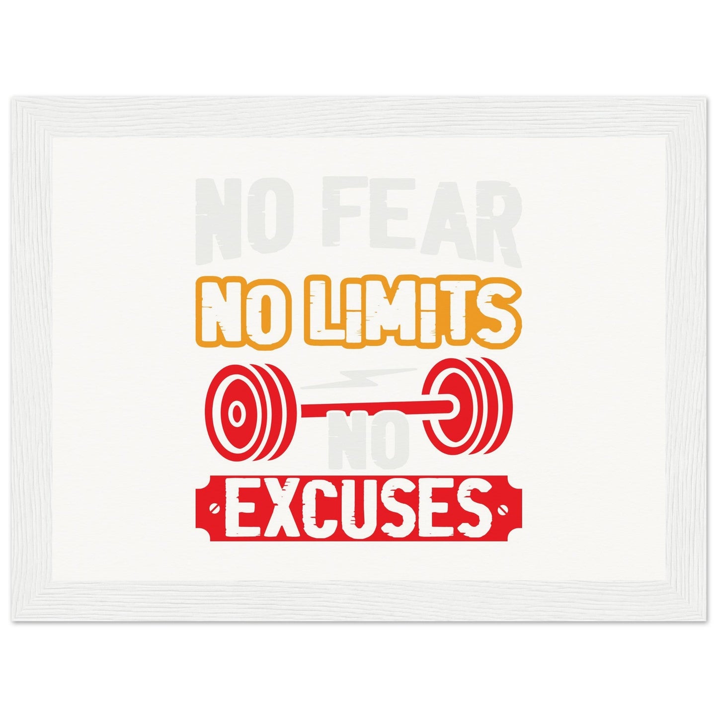 No Limits - Museum-Quality Matte Paper Wooden Framed PosterOur ready-to-hang wooden framed posters are sturdy, durable, and ready to hang instantly! The poster is made on our master's edition, archival museum-quality paper. Limits - Museum-Quality Matte Paper Wooden Framed Poster