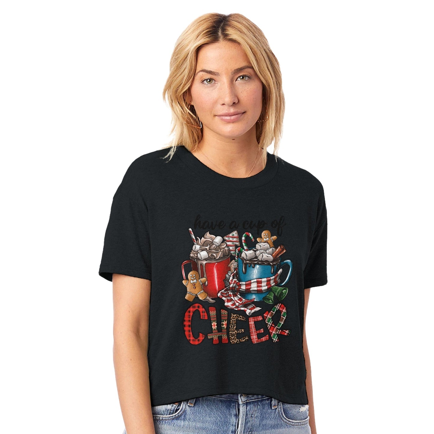 Women's Cropped Crewneck T-Shirt