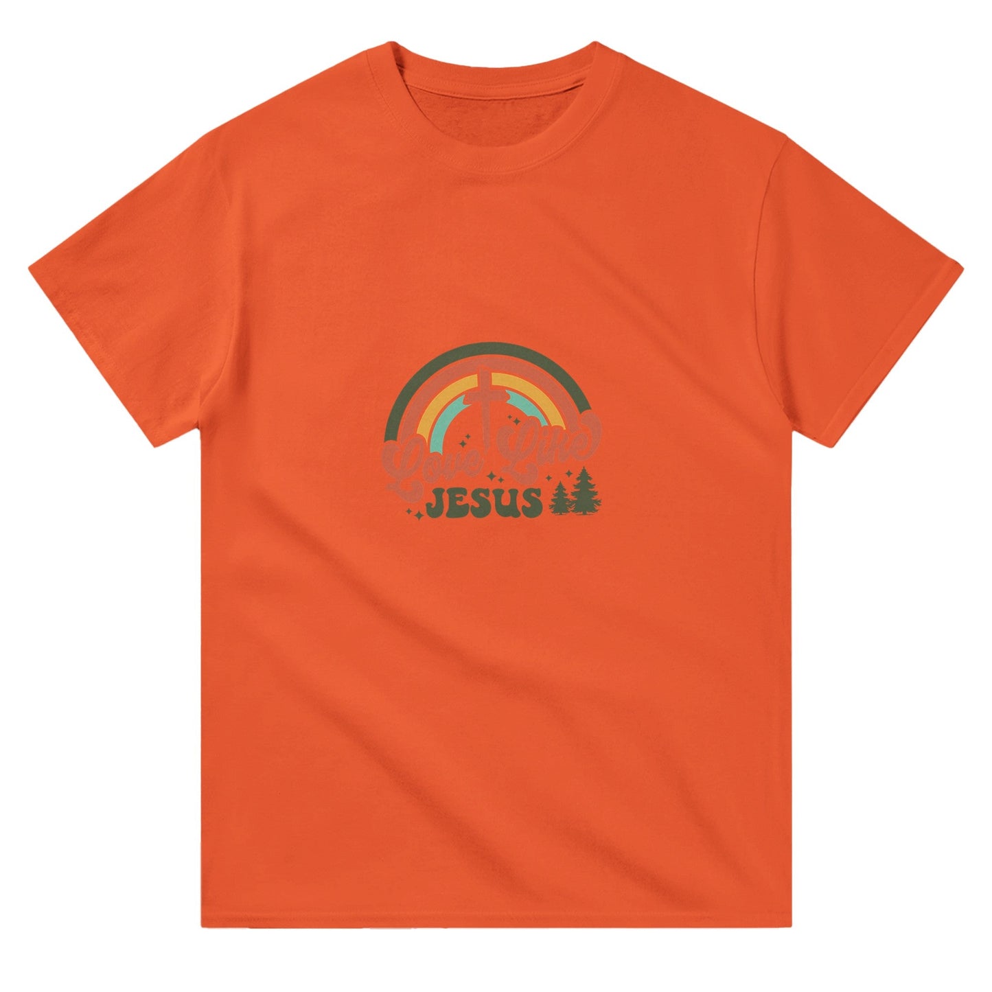 Love Like Jesus - Heavyweight Unisex Crewneck T-shirt | Gildan® 5000This heavyweight cotton t-shirt is a durable staple product with a classic fit. One of the most popular items, it has a relaxed style made for everyday and casual weJesus - Heavyweight Unisex Crewneck