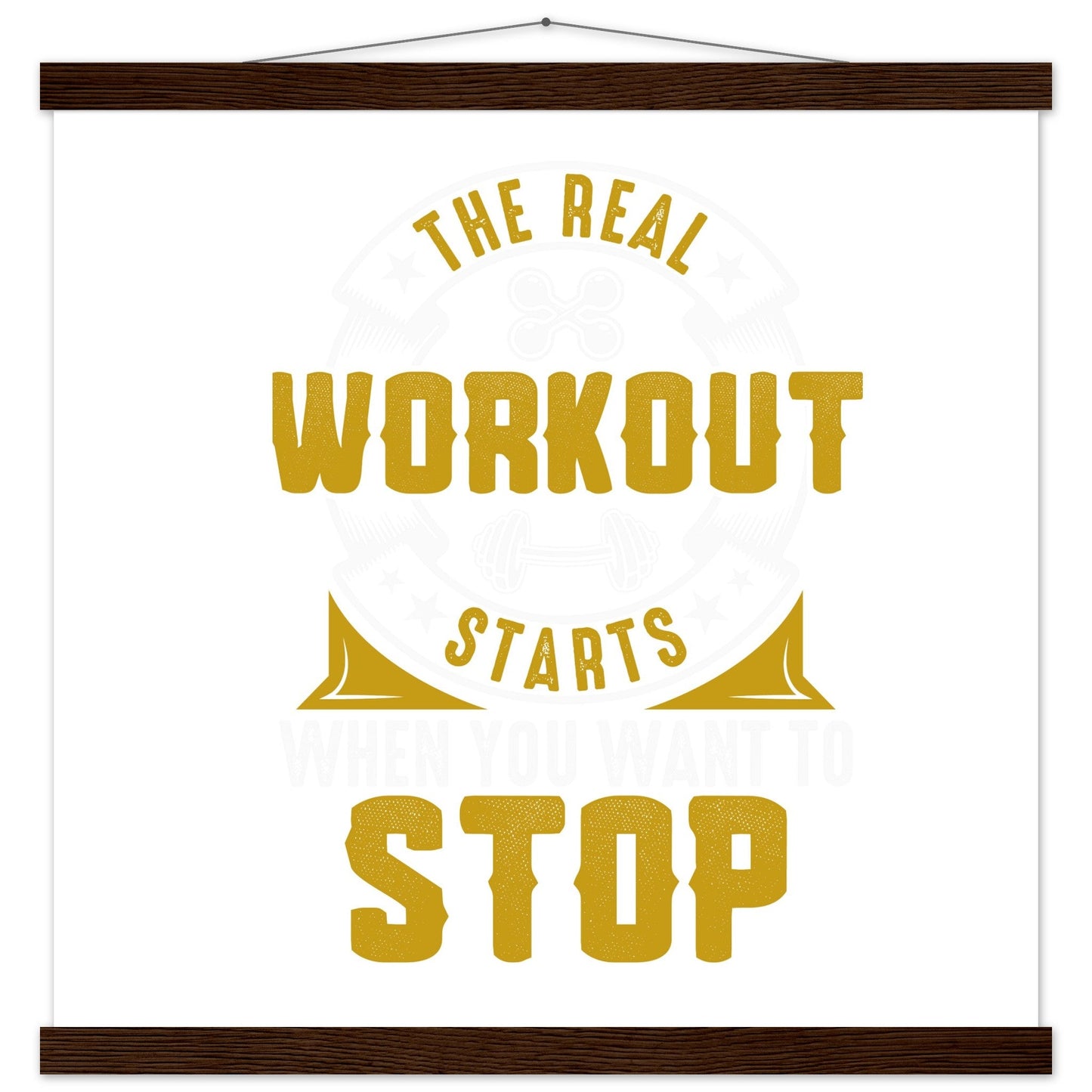 Gym Needs Me - Premium Matte Paper Poster with HangerOur minimalist wooden hangers are made with four magnetic wooden dowels, two that clamp to the top of your print and two that clamp to the bottom to give a vintage l- Premium Matte Paper Poster