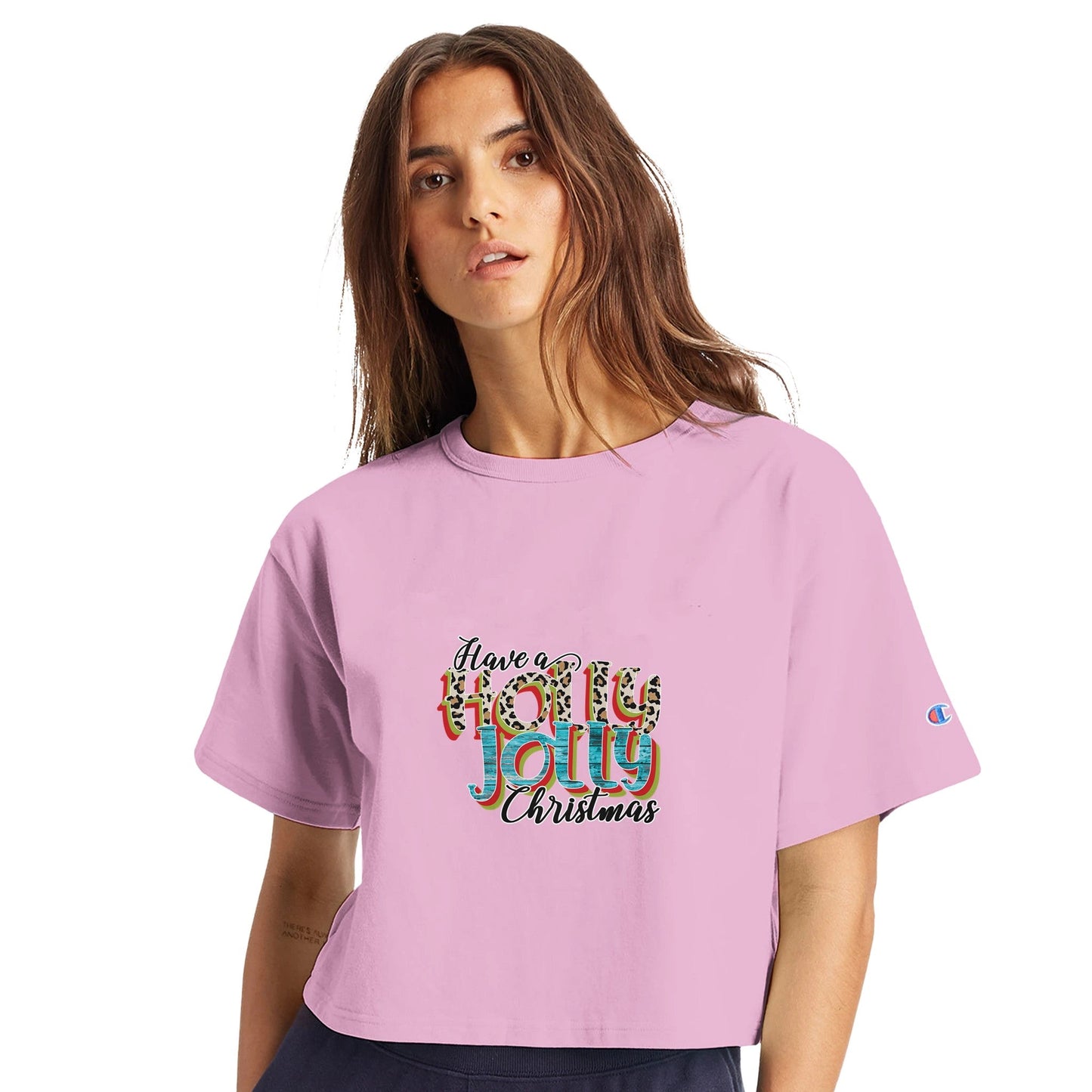 Women's Cropped Heritage Crewneck T-Shirt