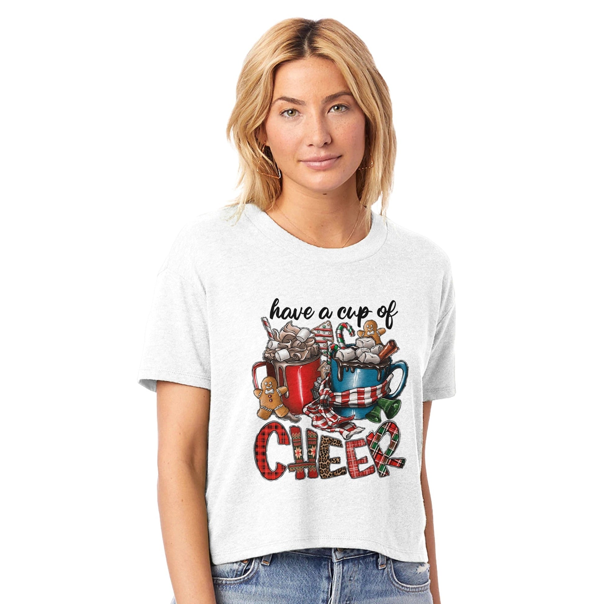 Women's Cropped Crewneck T-Shirt