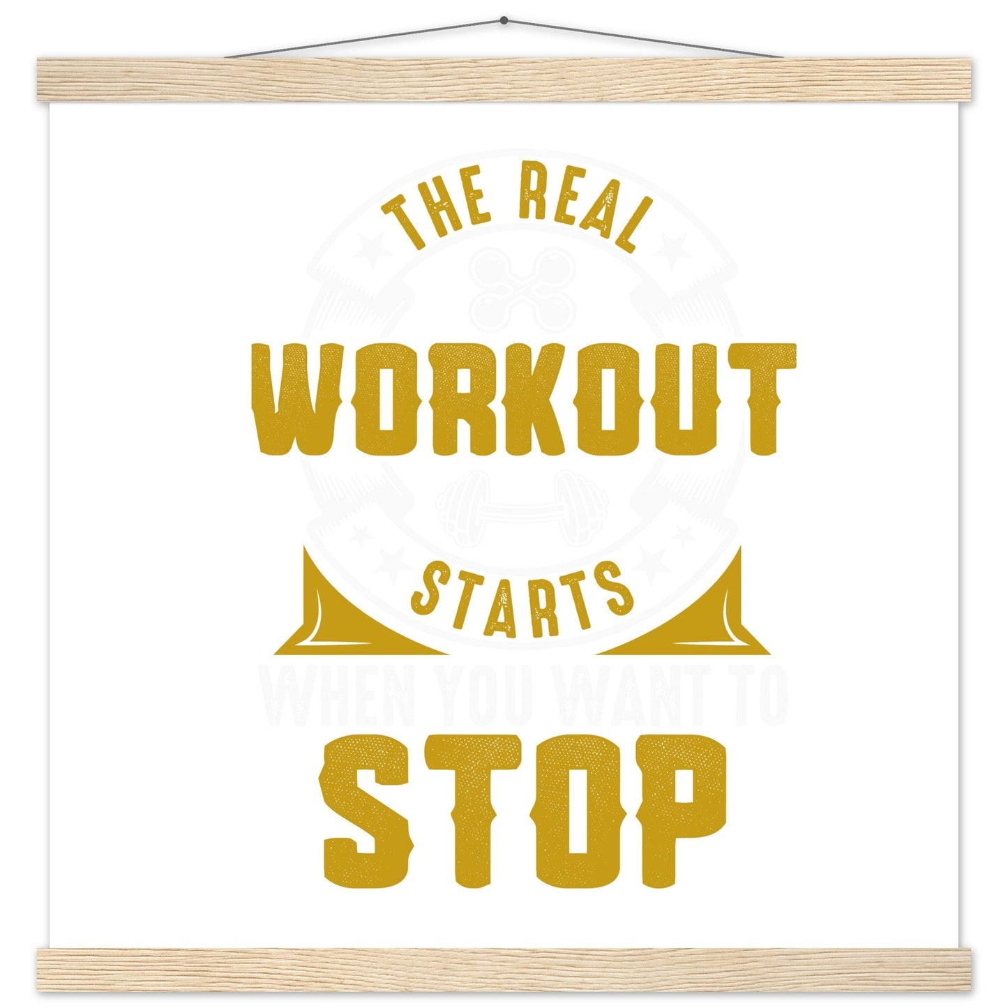 Gym Needs Me - Premium Matte Paper Poster with HangerOur minimalist wooden hangers are made with four magnetic wooden dowels, two that clamp to the top of your print and two that clamp to the bottom to give a vintage l- Premium Matte Paper Poster