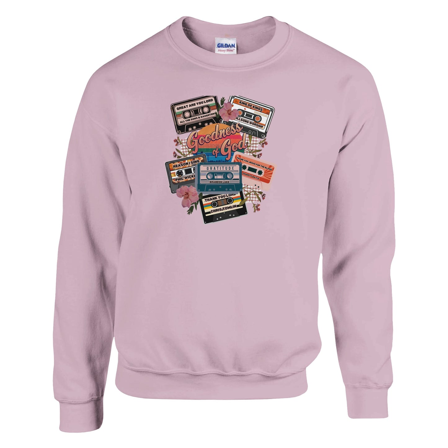 tape - Classic Unisex Crewneck Sweatshirt | Gildan® 18000A heavy blend sweatshirt. Crafted from a soft blend of 50% cotton and 50% polyester.
 Features air jet yarn for a softer feel and reduced pilling.
Double-needle stittape - Classic Unisex Crewneck Sweatshirt