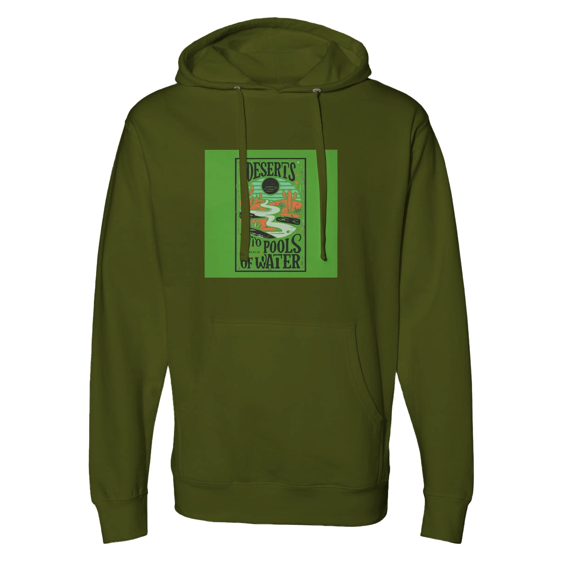 Deserts - Men's Midweight Hooded Sweatshirt | Independent SS4500This sweatshirt is a blend of comfort and style, designed with a classic fit and a soft, midweight fleece construction.

Crafted from an 8.5 oz/yd², 80/20 ring-spun Midweight Hooded Sweatshirt