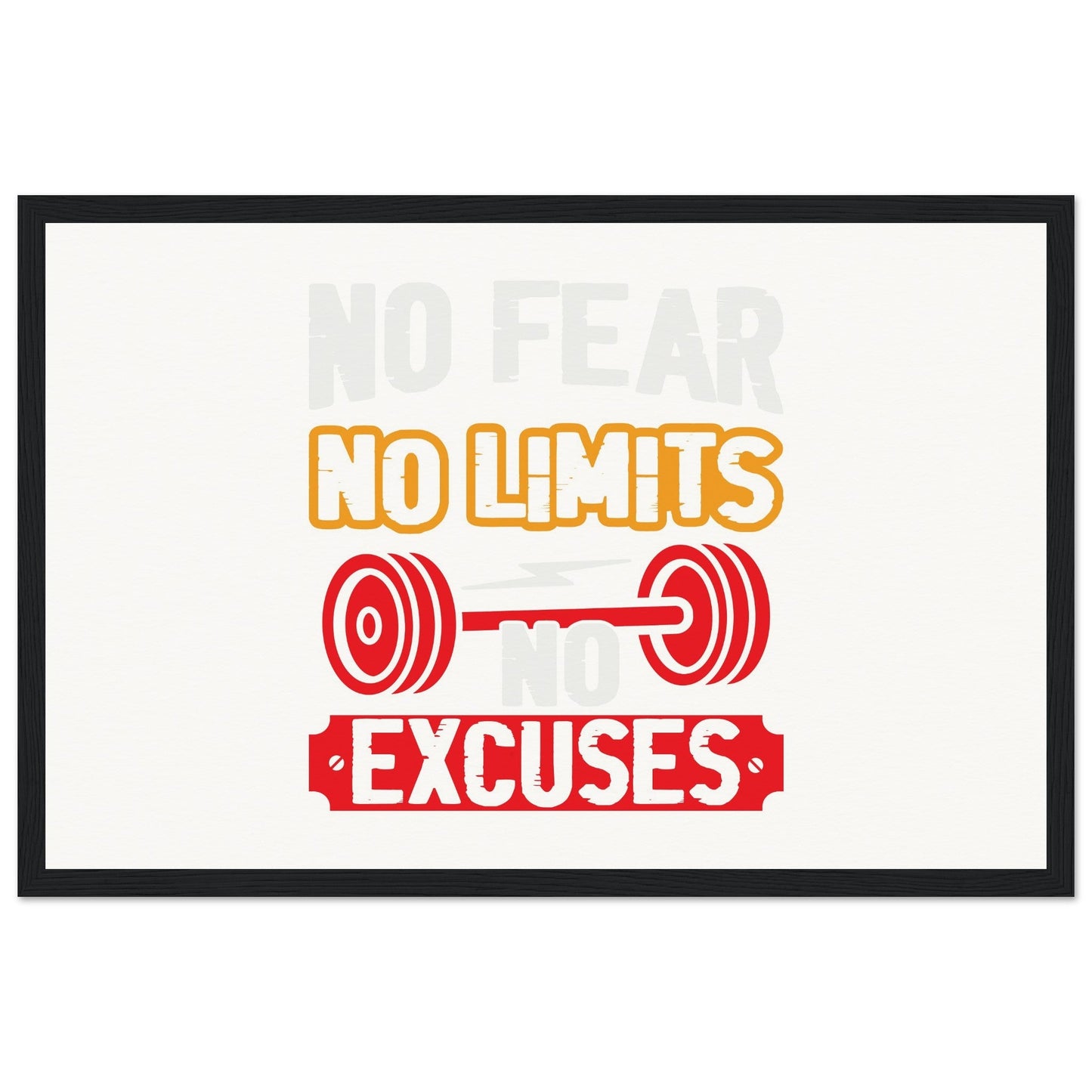 No Limits - Museum-Quality Matte Paper Wooden Framed PosterOur ready-to-hang wooden framed posters are sturdy, durable, and ready to hang instantly! The poster is made on our master's edition, archival museum-quality paper. Limits - Museum-Quality Matte Paper Wooden Framed Poster