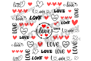 Love-themed Custom Tumbler