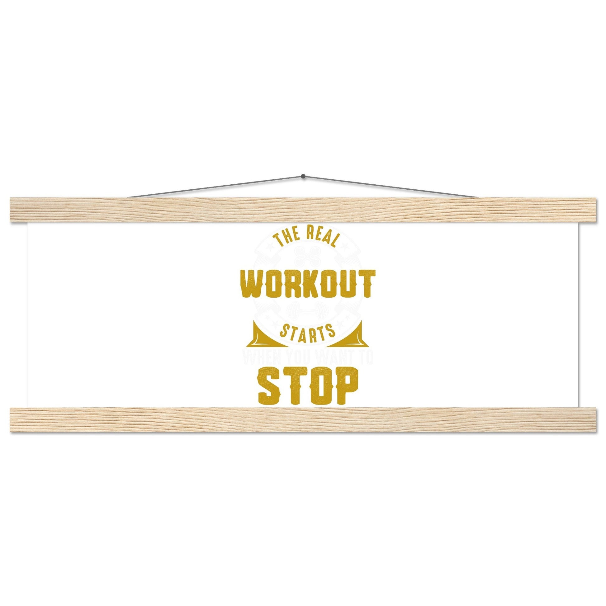 Gym Needs Me - Premium Matte Paper Poster with HangerOur minimalist wooden hangers are made with four magnetic wooden dowels, two that clamp to the top of your print and two that clamp to the bottom to give a vintage l- Premium Matte Paper Poster