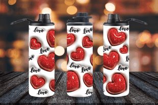 Love Themed Custom Tumbler
