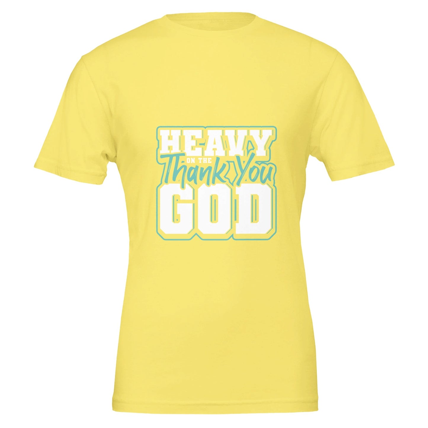 Thank You God - Premium Unisex Crewneck T-shirt | Bella + Canvas 3001This t-shirt is renowned for its soft feel and sturdy construction, ideal for DTG printing.

Made from 100% Airlume combed and ring-spun cotton, offering a premium, God - Premium Unisex Crewneck