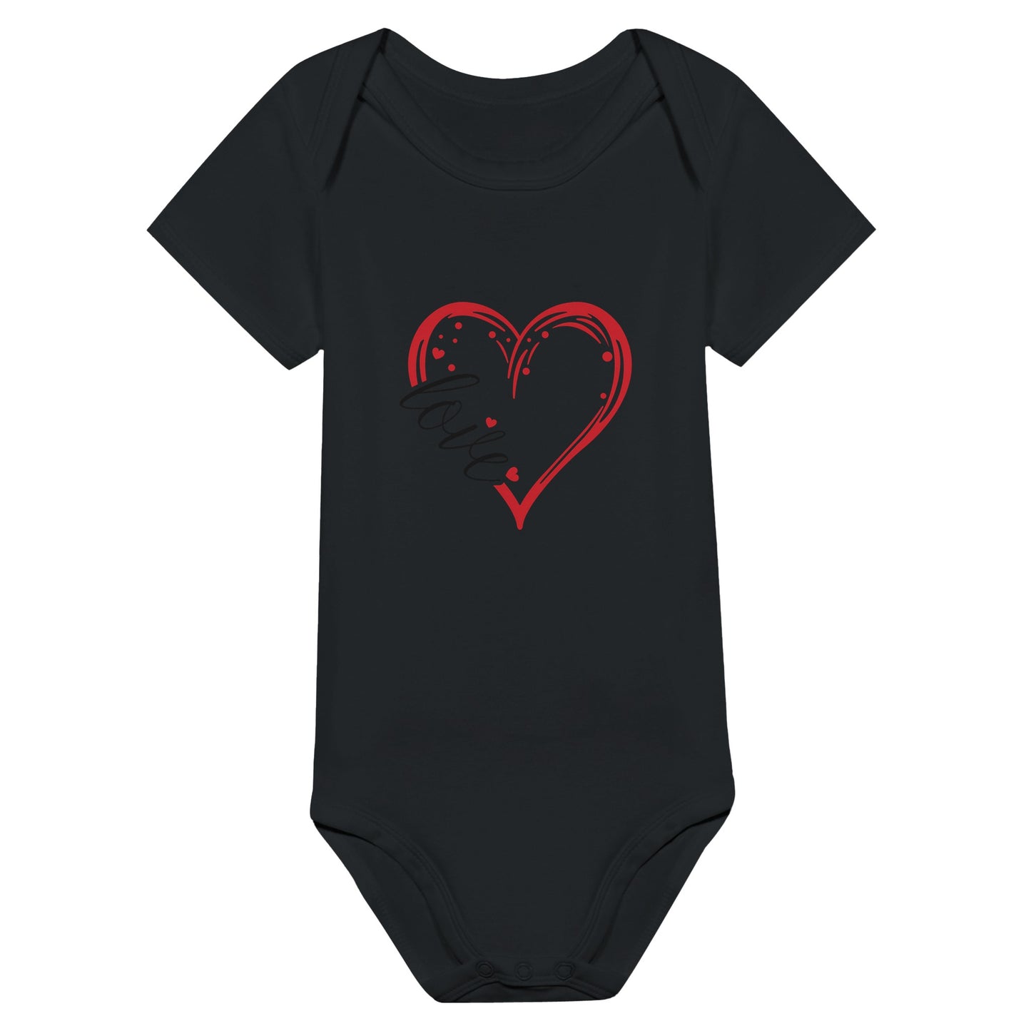 Love - Classic Baby Short Sleeve BodysuitA baby must-have, our short sleeve crewneck bodysuits combine both function and fashion. The lap shoulders and leg openings make it easy for the baby to get in and oLove - Classic Baby Short Sleeve Bodysuit