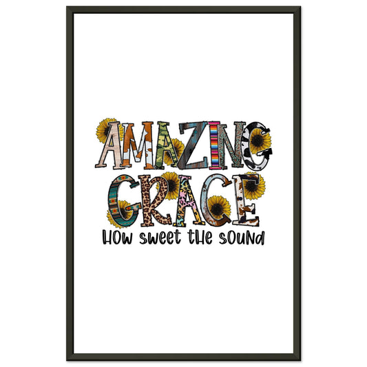 Paper Metal Framed Poster