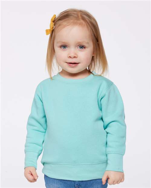 Rabbit Skins - Toddler Fleece Crewneck Sweatshirt - 3317