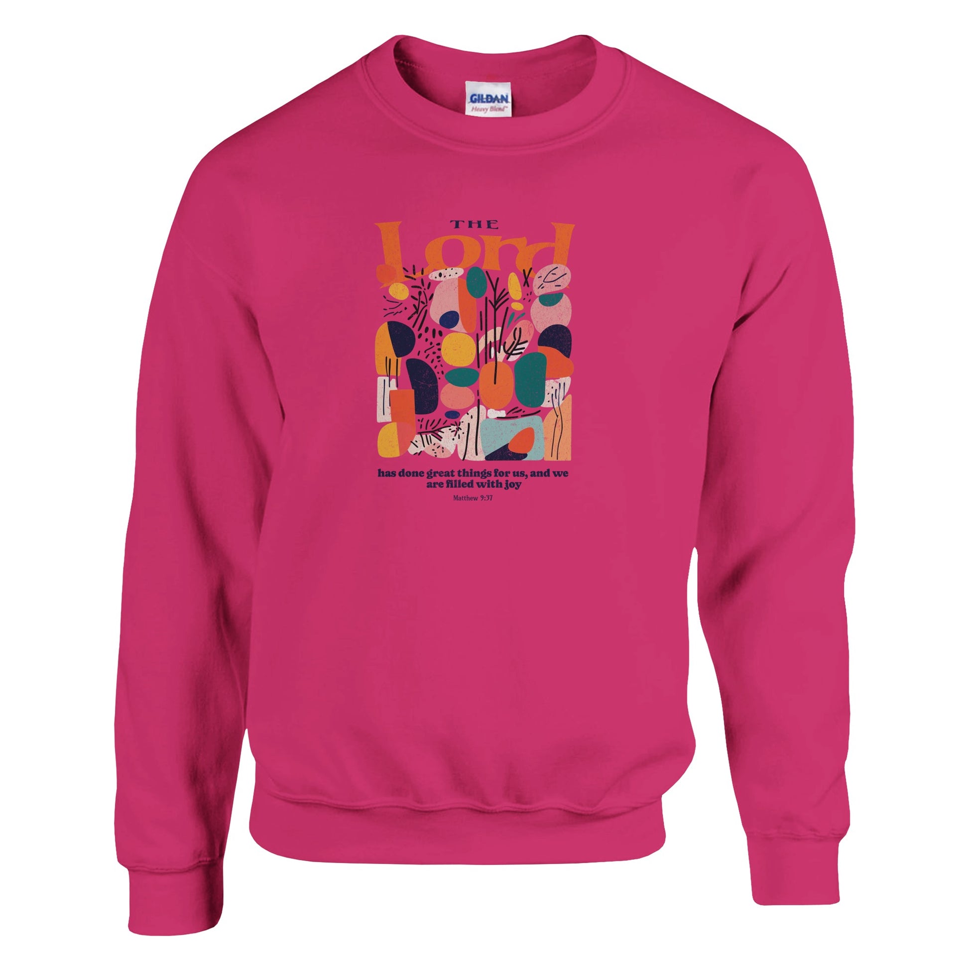 Lord - Classic Unisex Crewneck Sweatshirt | Gildan® 18000A heavy blend sweatshirt. Crafted from a soft blend of 50% cotton and 50% polyester.
 Features air jet yarn for a softer feel and reduced pilling.
Double-needle stitLord - Classic Unisex Crewneck Sweatshirt