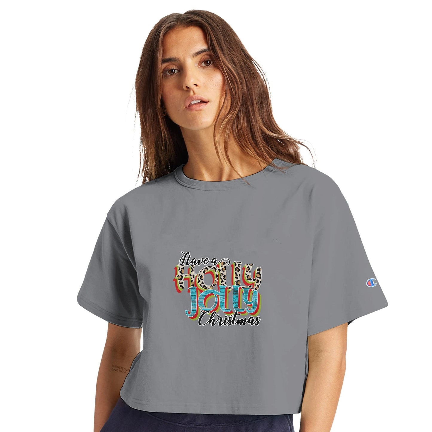 Women's Cropped Heritage Crewneck T-Shirt