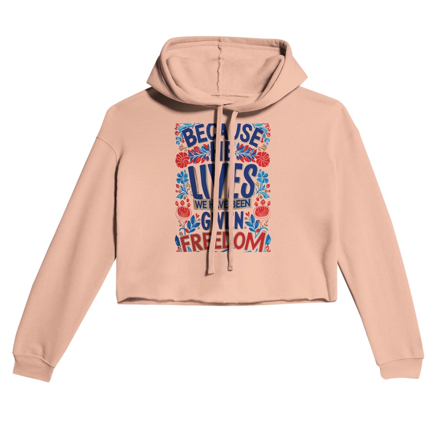 Women's Cropped Hoodie 