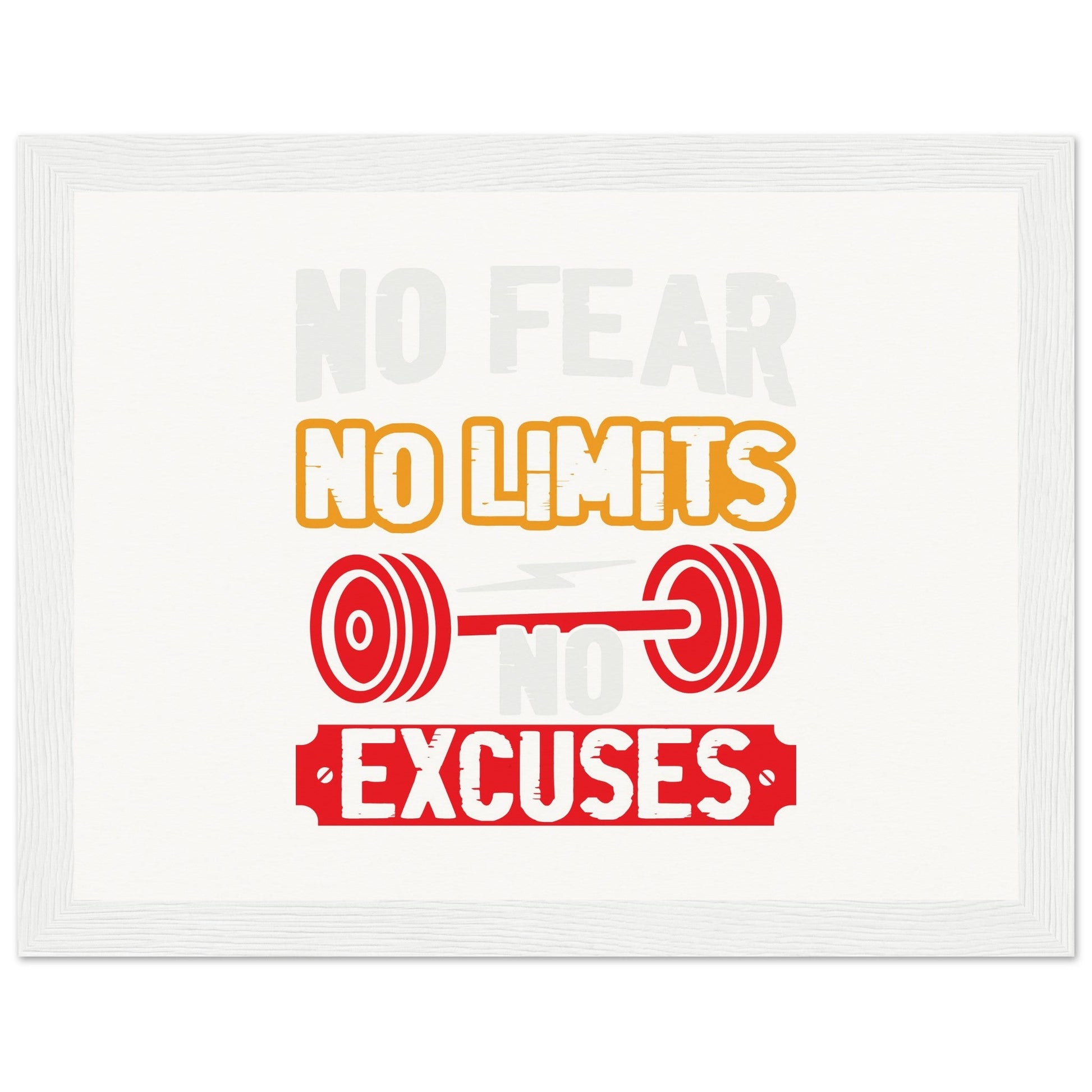 No Limits - Museum-Quality Matte Paper Wooden Framed PosterOur ready-to-hang wooden framed posters are sturdy, durable, and ready to hang instantly! The poster is made on our master's edition, archival museum-quality paper. Limits - Museum-Quality Matte Paper Wooden Framed Poster