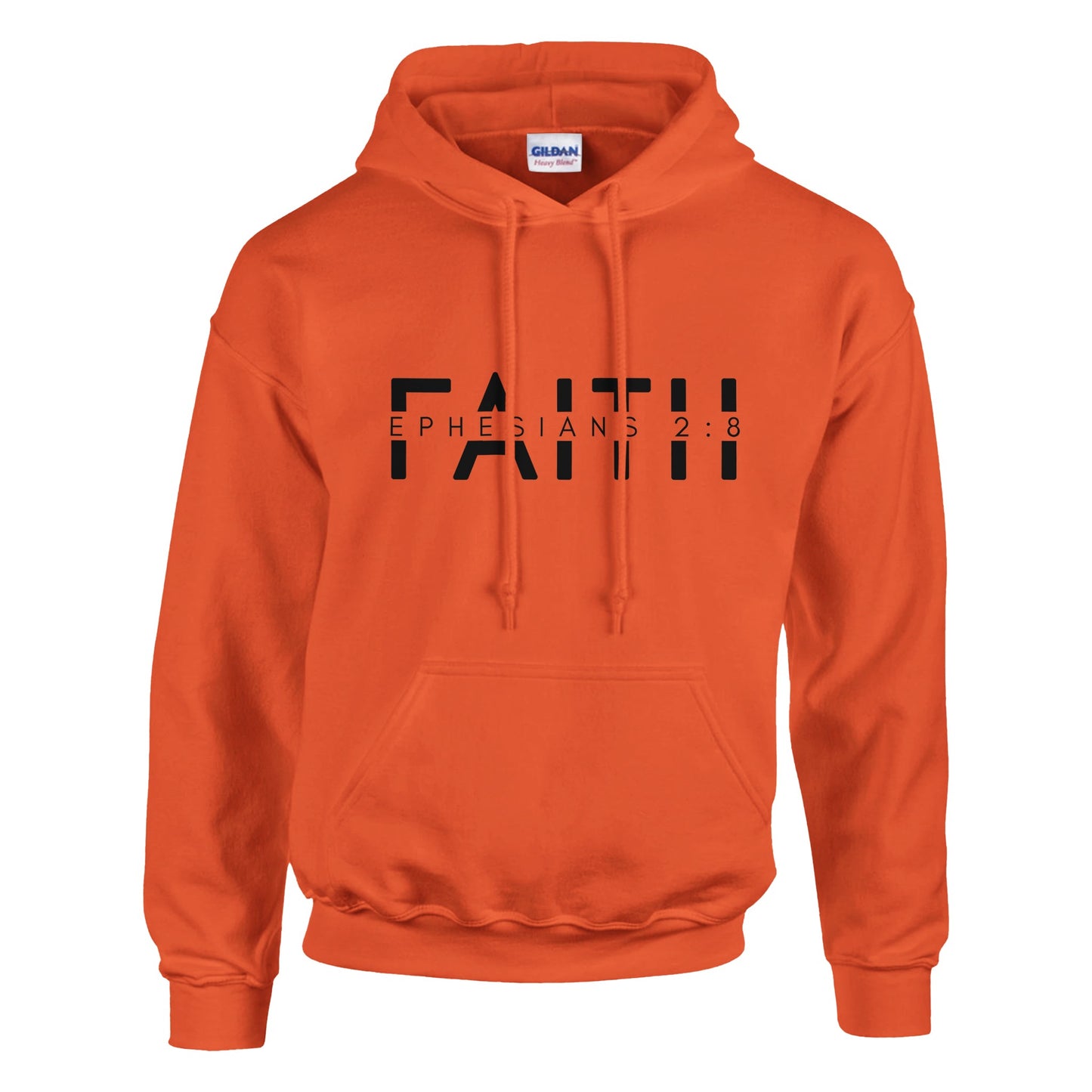 Ephesians Classic Unisex Pullover Hoodie | Gildan® 18500A heavy blend hoodie. Crafted from a soft blend of 50% cotton and 50% polyester.
Features a double-lined hood with matching drawstring.
The fabric's air jet yarn offEphesians Classic Unisex Pullover Hoodie