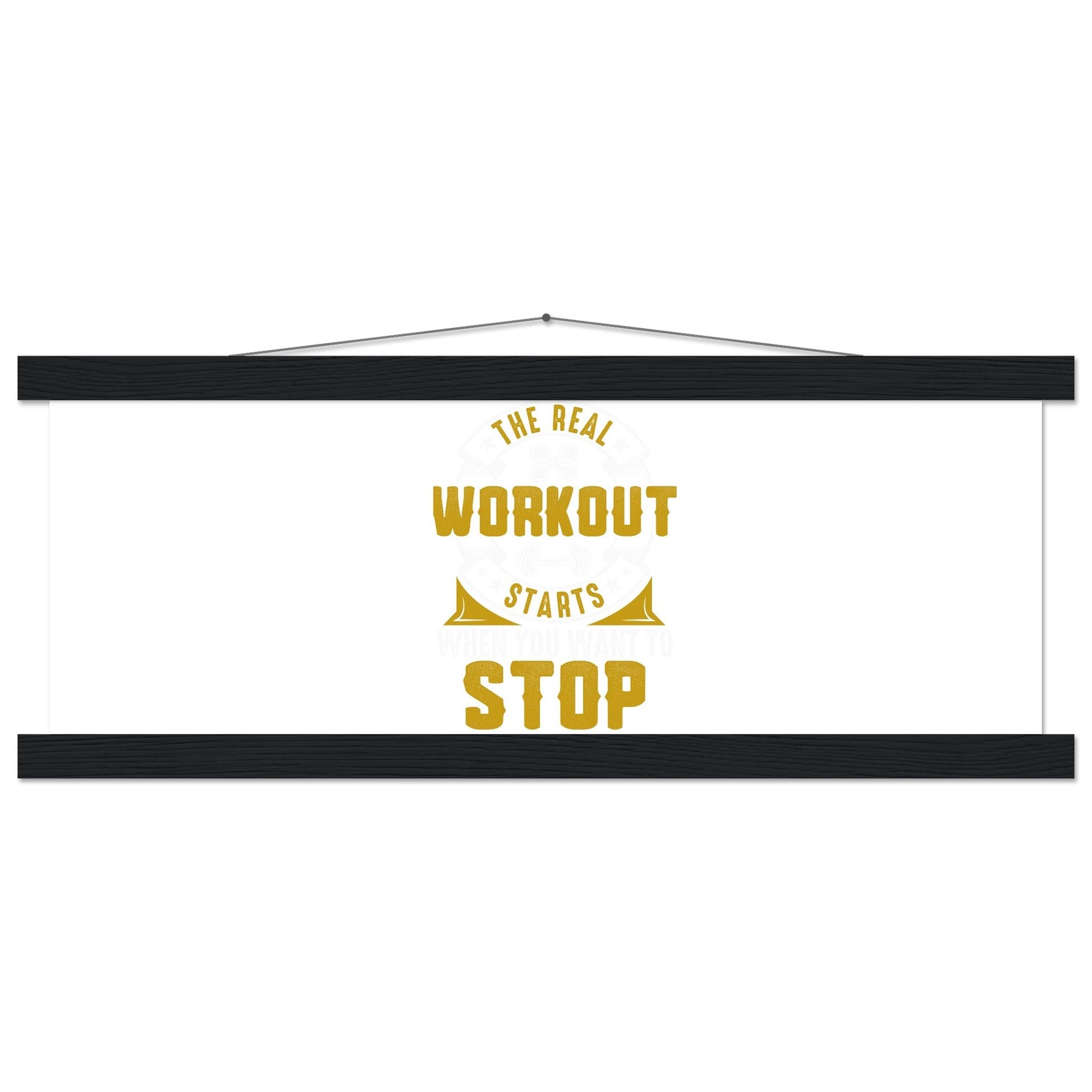 Gym Needs Me - Premium Matte Paper Poster with HangerOur minimalist wooden hangers are made with four magnetic wooden dowels, two that clamp to the top of your print and two that clamp to the bottom to give a vintage l- Premium Matte Paper Poster