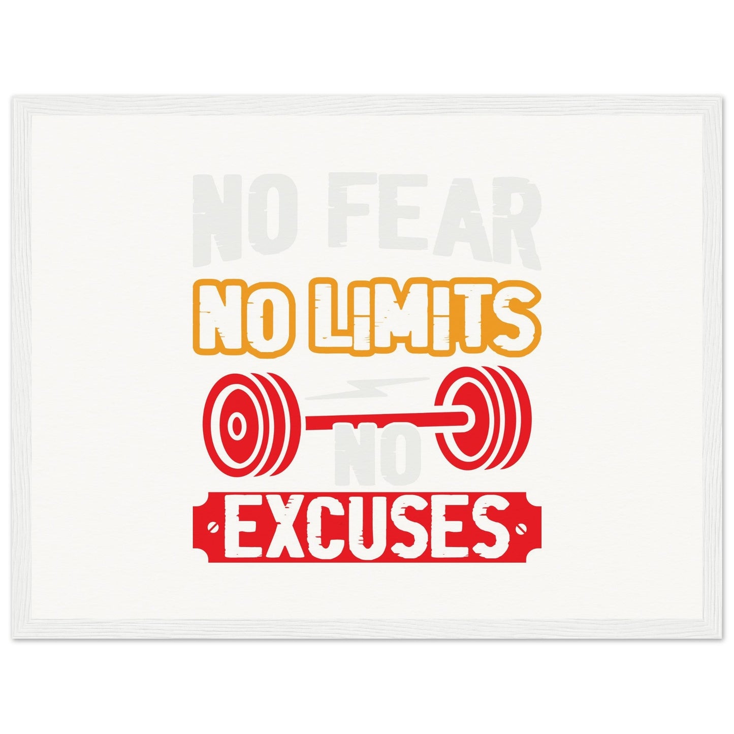 No Limits - Museum-Quality Matte Paper Wooden Framed PosterOur ready-to-hang wooden framed posters are sturdy, durable, and ready to hang instantly! The poster is made on our master's edition, archival museum-quality paper. Limits - Museum-Quality Matte Paper Wooden Framed Poster