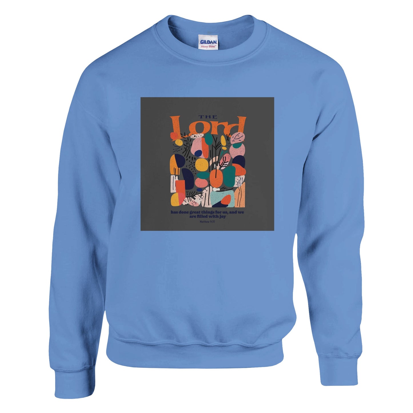 Lord - Classic Unisex Crewneck Sweatshirt | Gildan® 18000A heavy blend sweatshirt. Crafted from a soft blend of 50% cotton and 50% polyester.
 Features air jet yarn for a softer feel and reduced pilling.
Double-needle stitLord - Classic Unisex Crewneck Sweatshirt