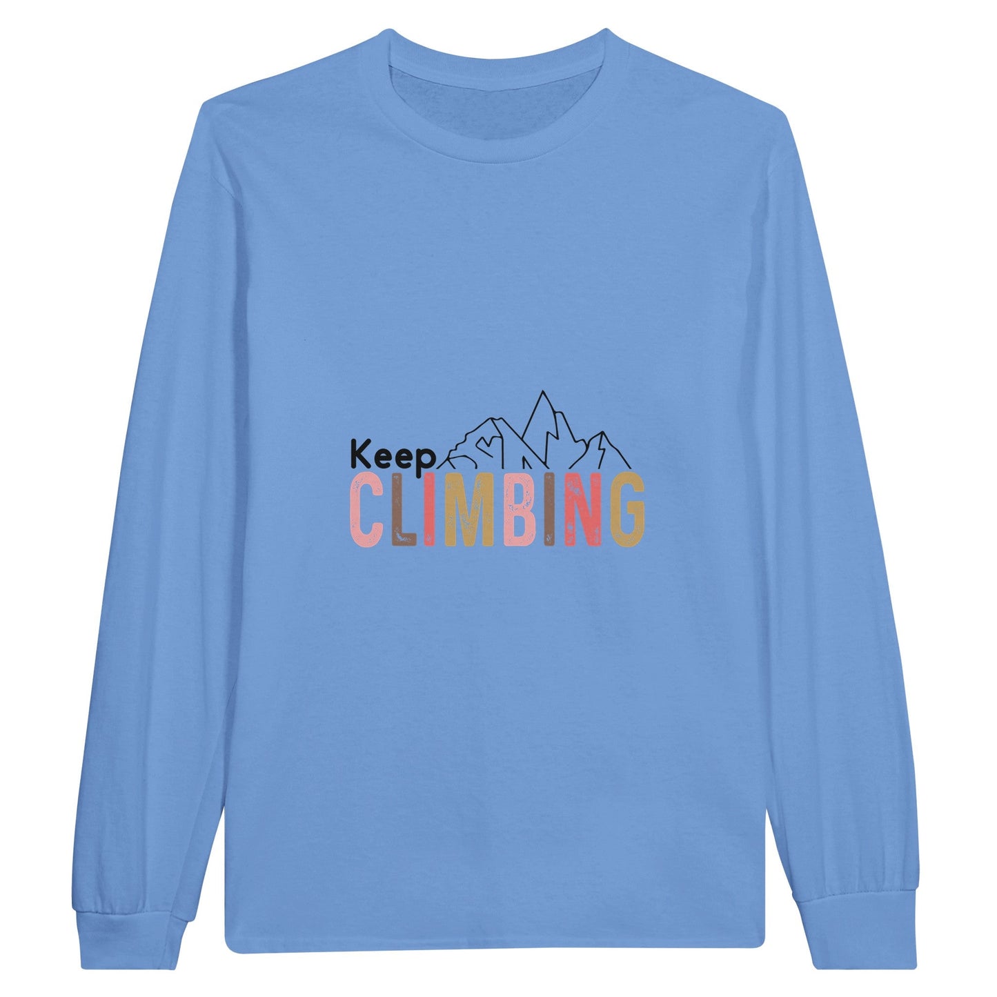 Keep Climbing - Classic Unisex Longsleeve T-shirtClassic fit

Size guide




 
S
M
L
XL
2XL
3XL
4XL
5XL


A) Length (cm)
71.1
73.7
76.2
78.7
81.3
83.8
86
89


B) Half Chest (cm)
45.7
50.8
55.9
61
66
71.1
76
81


C)Climbing - Classic Unisex Longsleeve