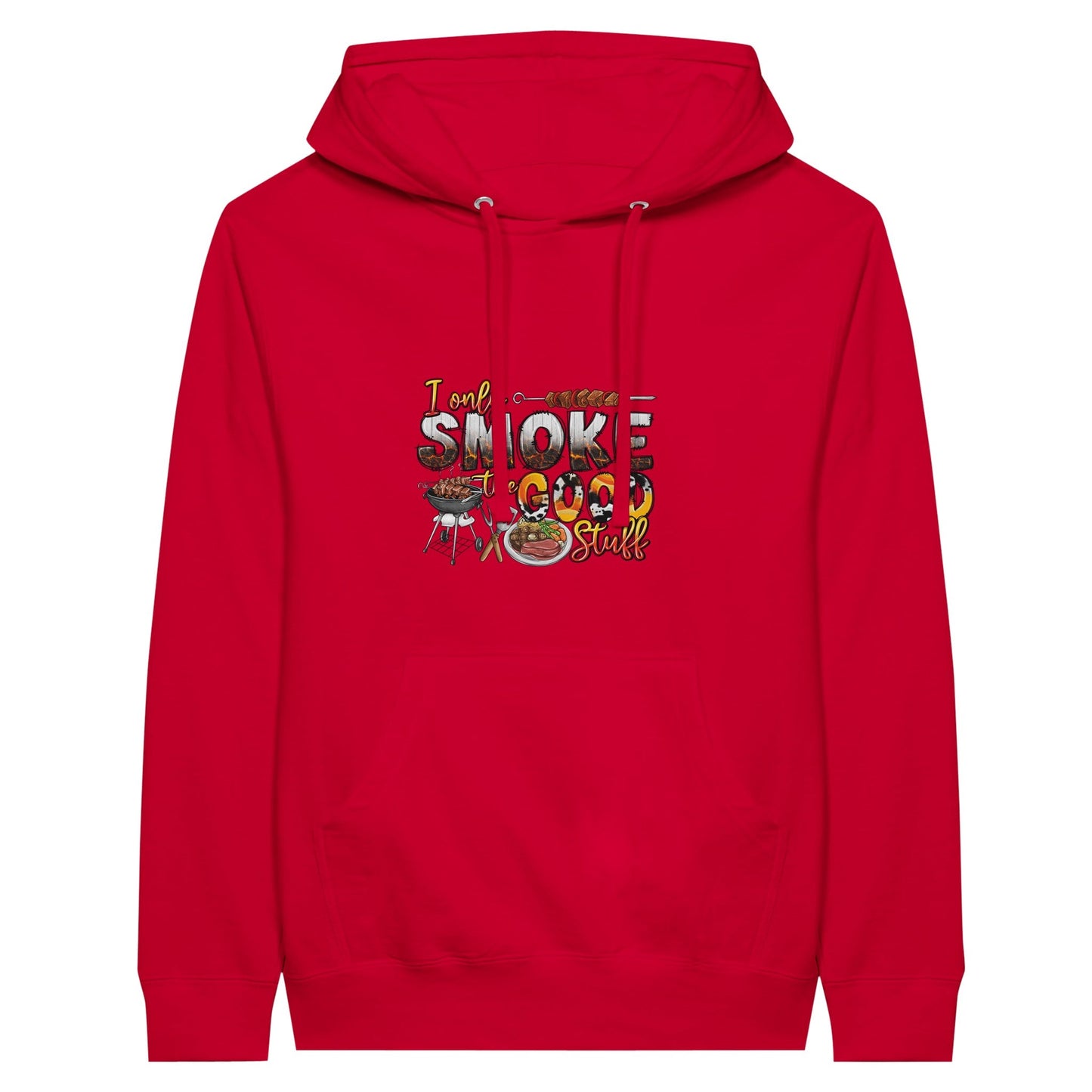 The good stuff - Premium Unisex Pullover HoodieThis heavy-weight hoodie offers a comfortable, all-day wear due to its super soft feel.
Designed with a unisex fit that caters to all.
Features a ring spun 100% cottgood stuff - Premium Unisex Pullover Hoodie