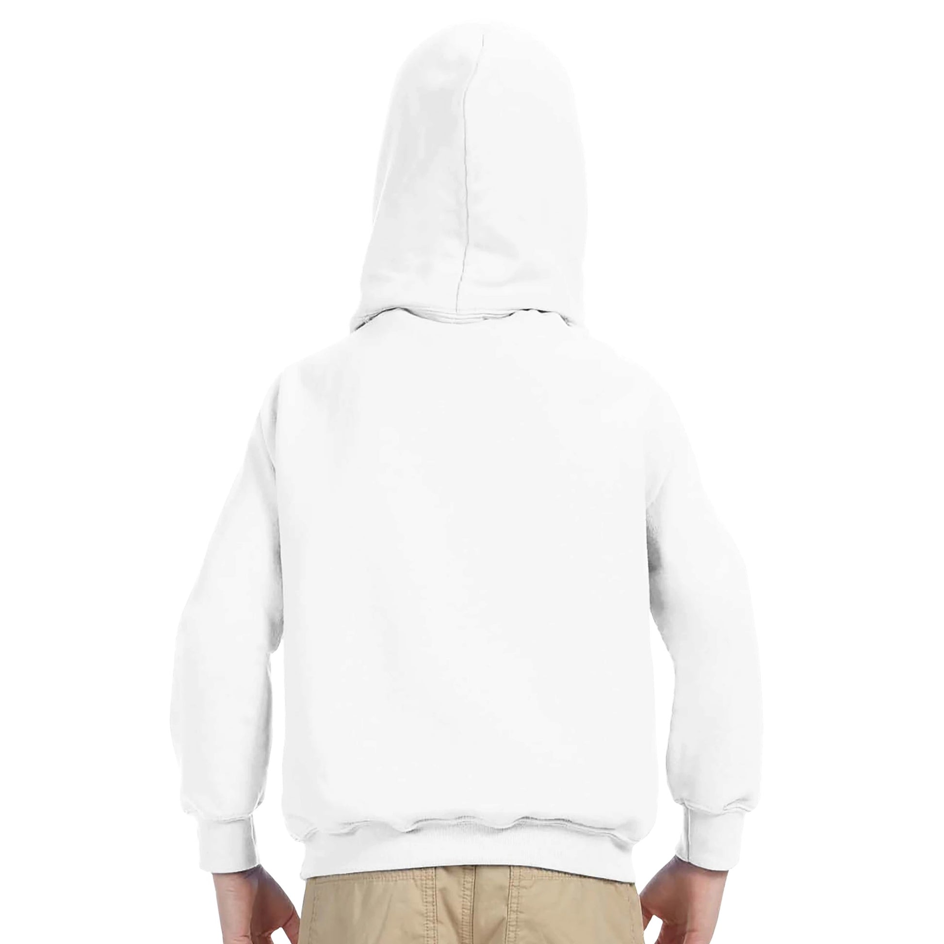 Jesus Saves - Classic Kids Pullover Hoodie | Gildan 18500BA heavy blend kids hoodie. Crafted from a soft blend of 50% cotton and 50% polyester.
Features a double-lined hood.
The fabric's air jet yarn offers a softer feel anJesus Saves - Classic Kids Pullover Hoodie