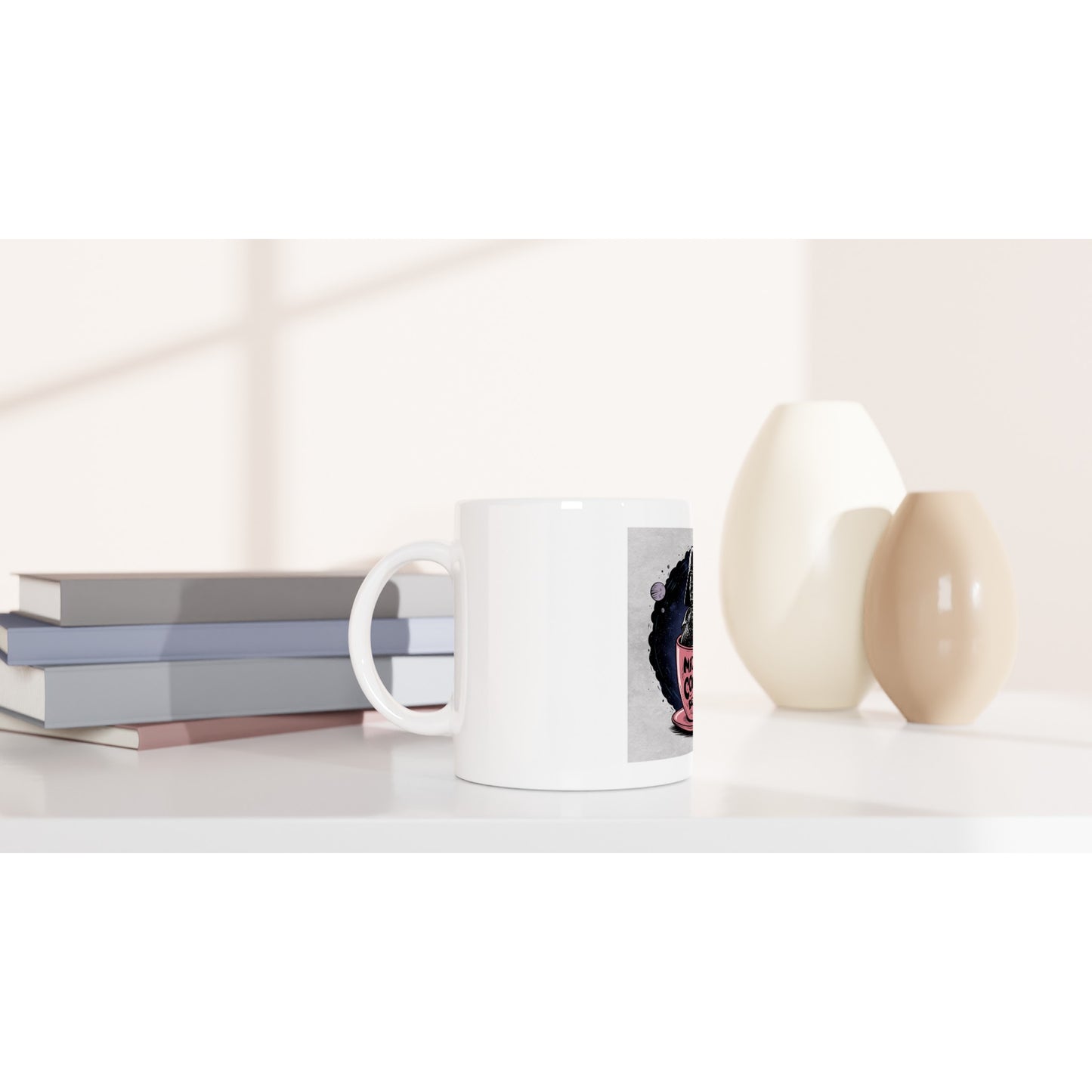 coffee - 11oz Ceramic MugThis beautiful ceramic mug is perfect for any event of the day. Your morning coffee, a hot chocolate, or any other hot beverage you enjoy. The mug is glossy white wicoffee - 11oz Ceramic Mug